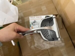 BBA250 Manual Citrus Juicer – Aluminum Alloy Lemon & Orange Squeezer