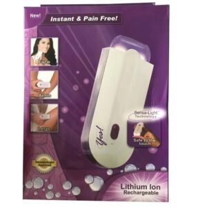 Portable Rechargeable Epilator – Painless Laser Hair Removal Device for Women