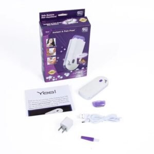 Portable Rechargeable Epilator – Painless Laser Hair Removal Device for Women